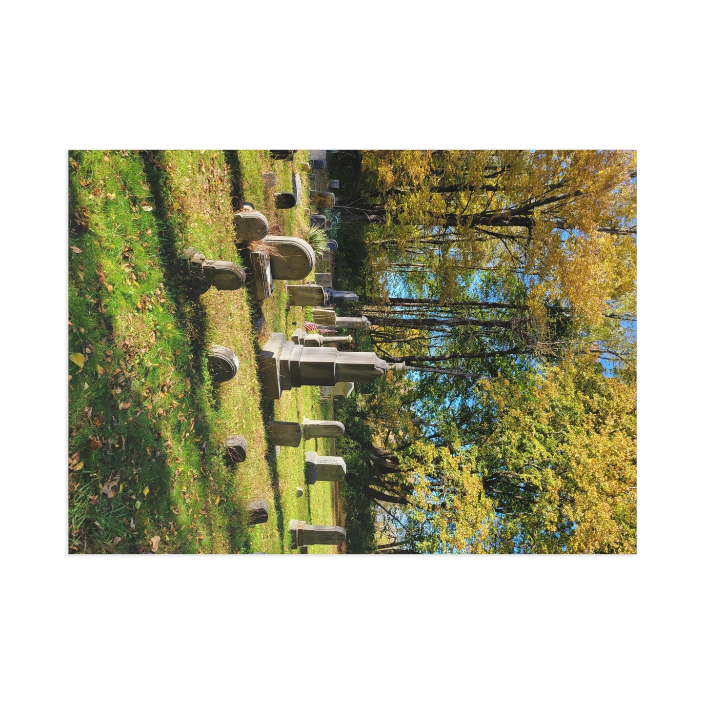 Pine Knot Cemetery Fine Art Postcards