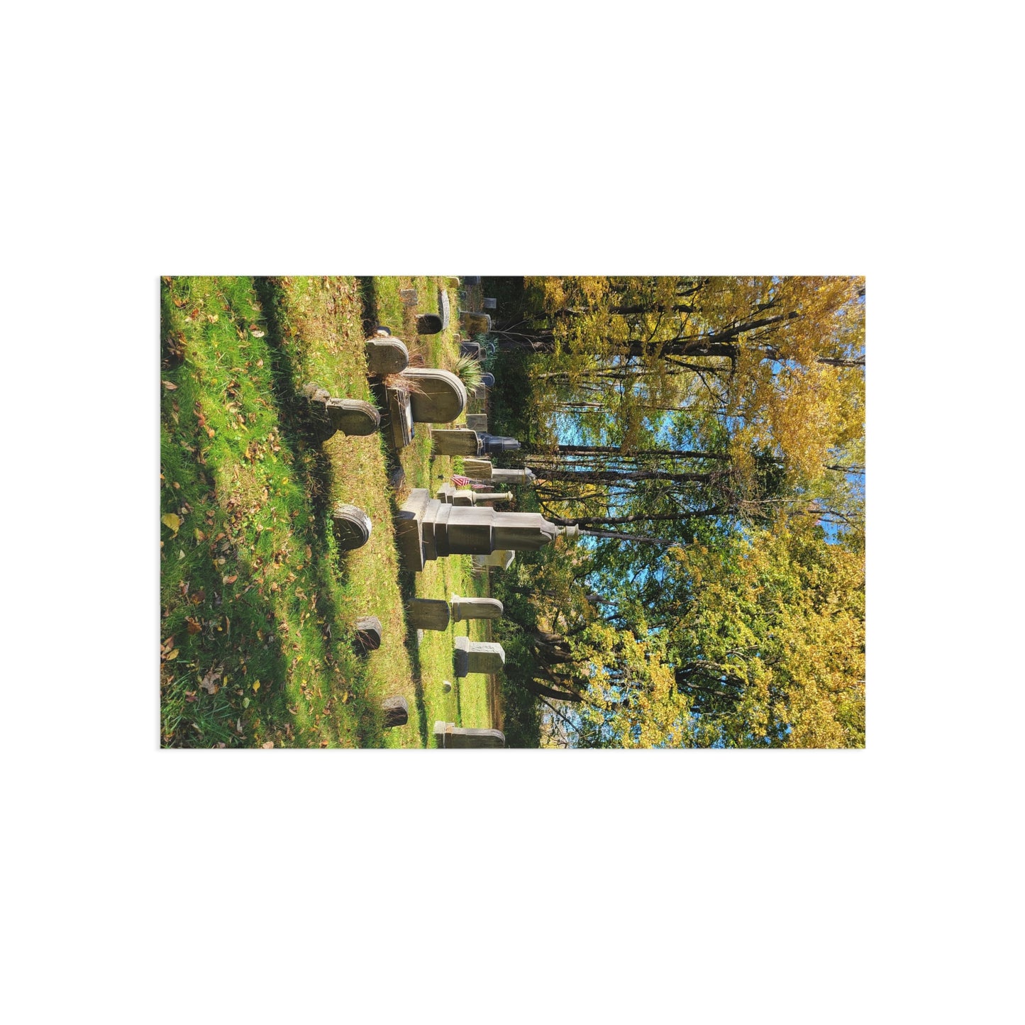 Pine Knot Cemetery Fine Art Postcards