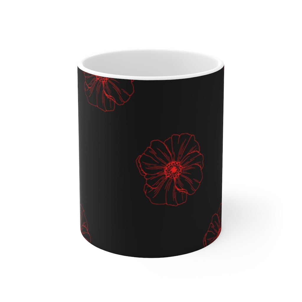 Poppy Ceramic Mug 11oz