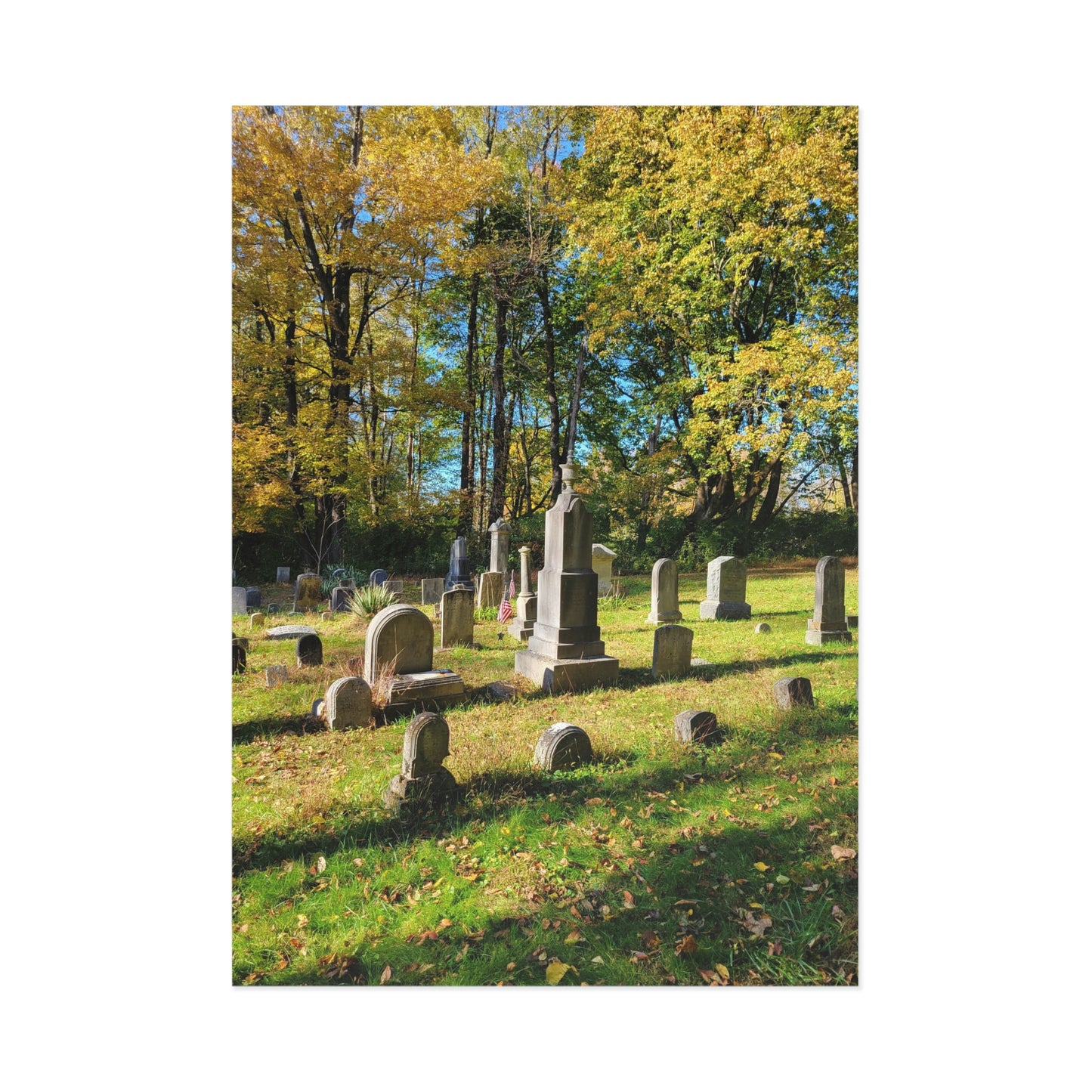 Pine Knot Cemetery Fine Art Postcards