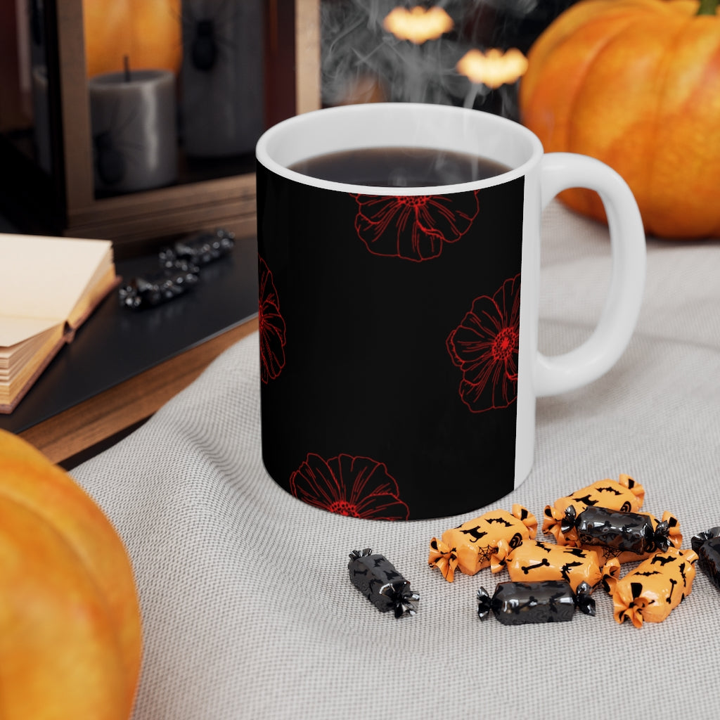 Poppy Ceramic Mug 11oz